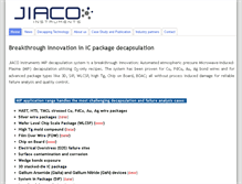 Tablet Screenshot of jiaco-instruments.com